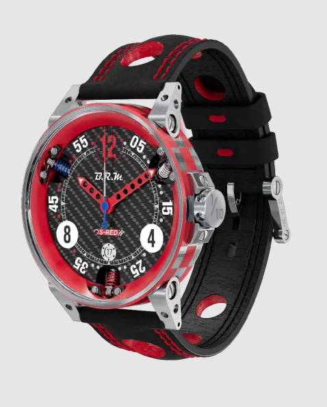 Review BRM Partners Racing V6-44-SA watches for sale B.R.M V6-44-SA-S RED
